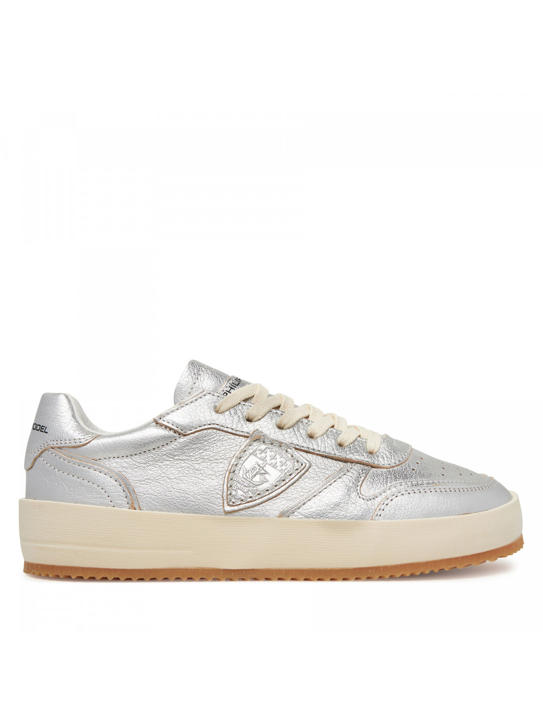 Sneakersy Philippe Model VNLD M002 Stříbrná